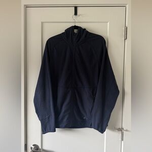 MEC Large Men's Navy Full-Zip Hoodie Sweater